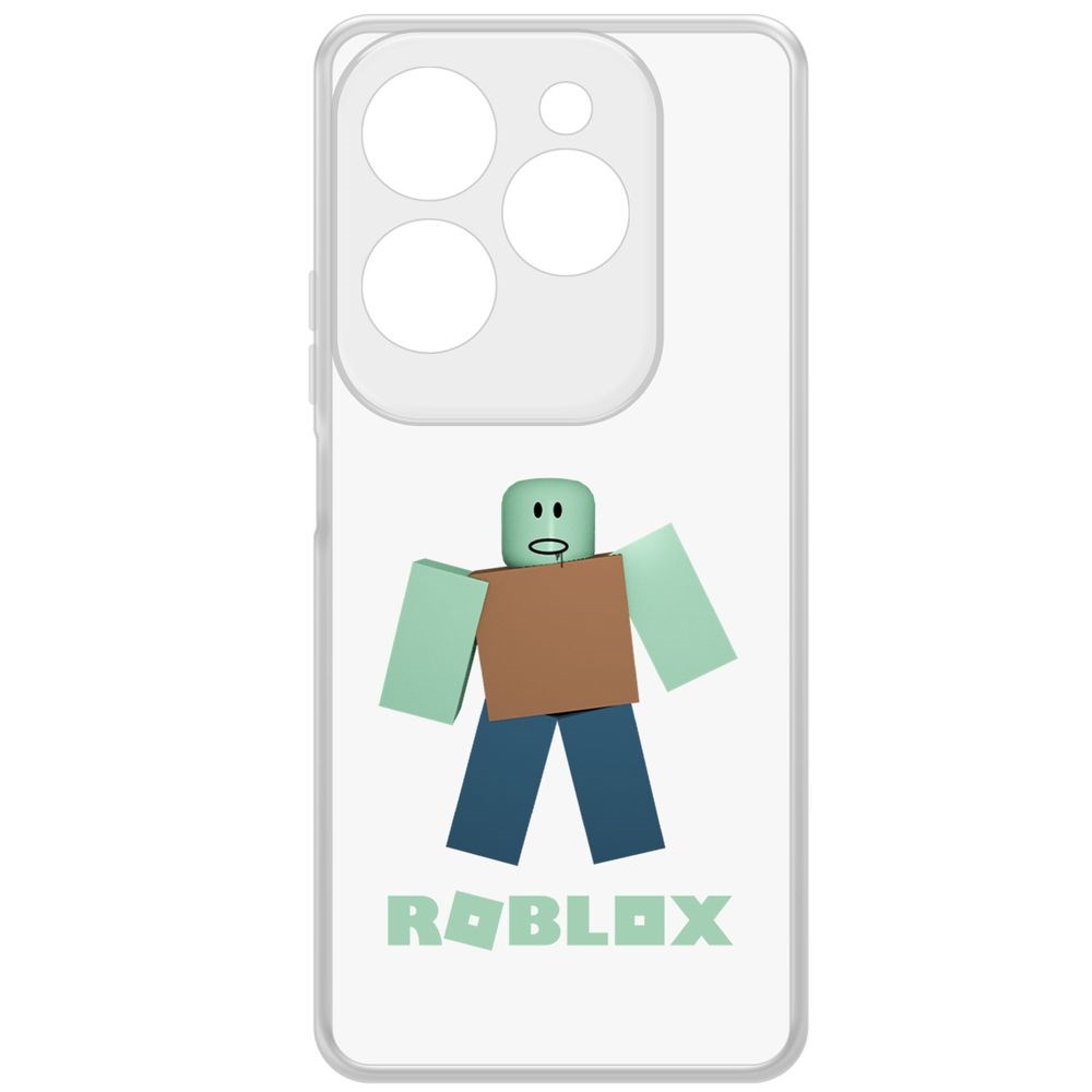 

Чехол-накладка Krutoff Clear Case Roblox-Зомби для INFINIX Hot 40 Pro, Прозрачный