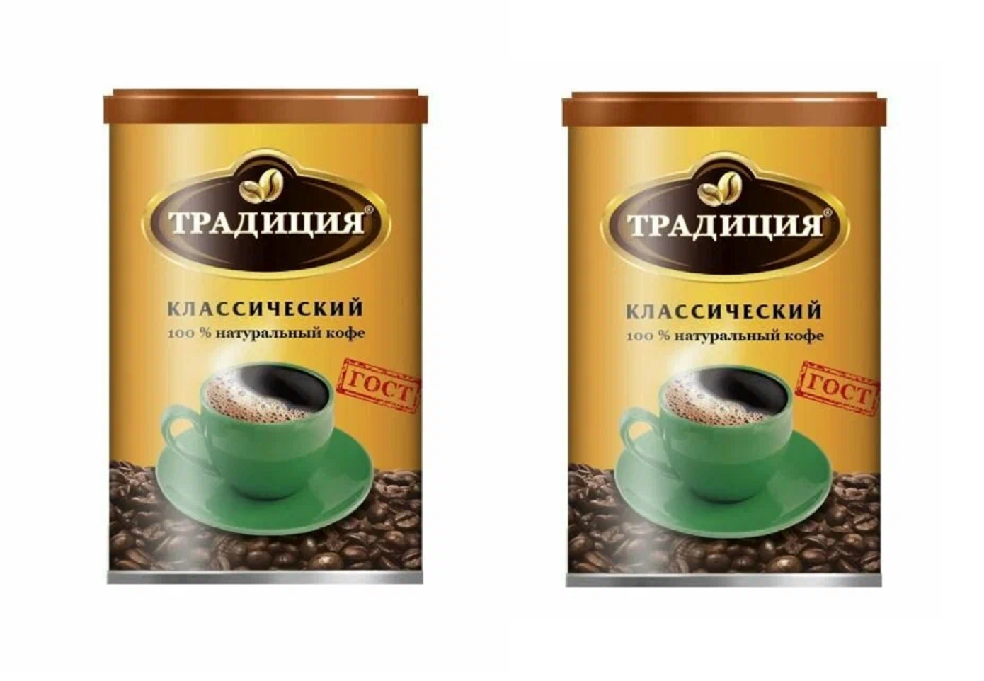 

Кофе растворимый Традиция Классический, 95 г х 2 шт