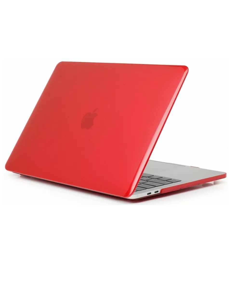 Чехол-накладка для ноутбука Macbook Air 13" 2018/2020 (A1932/A2179) (красный глянцевый)