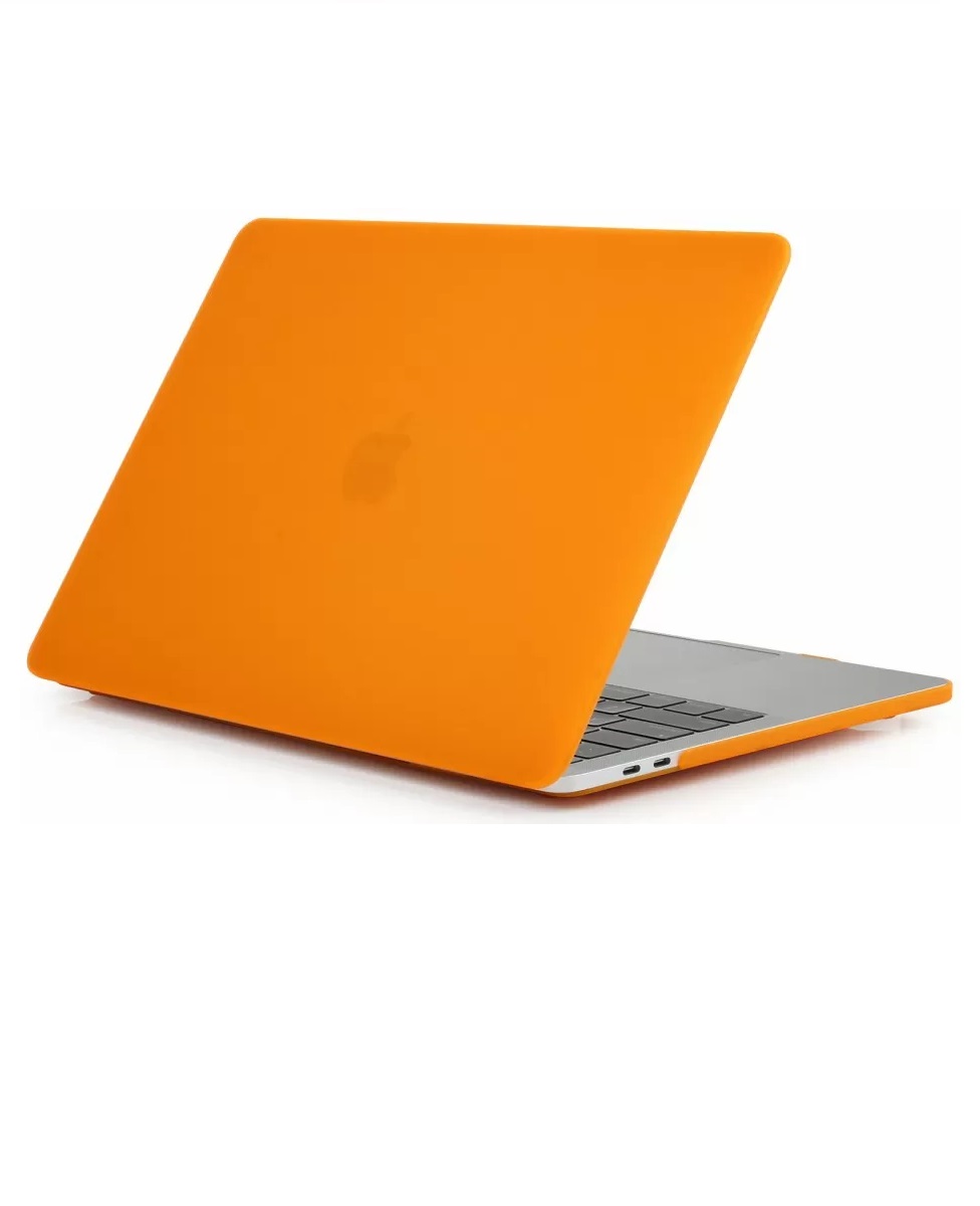 Чехол-накладка для ноутбука Macbook Air 13" 2018/2020 (A1932/A2179) (оранжевый матовый)