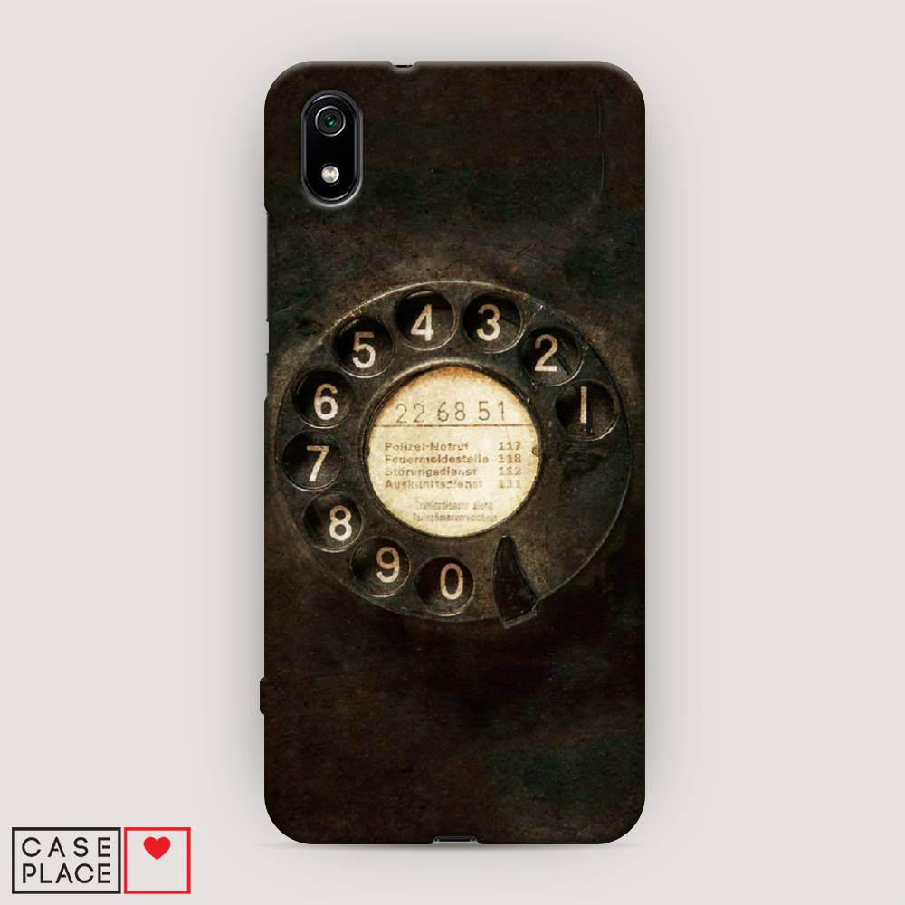 

Пластиковый чехол "Старинный телефон" на Xiaomi Redmi 7A, 35420-4