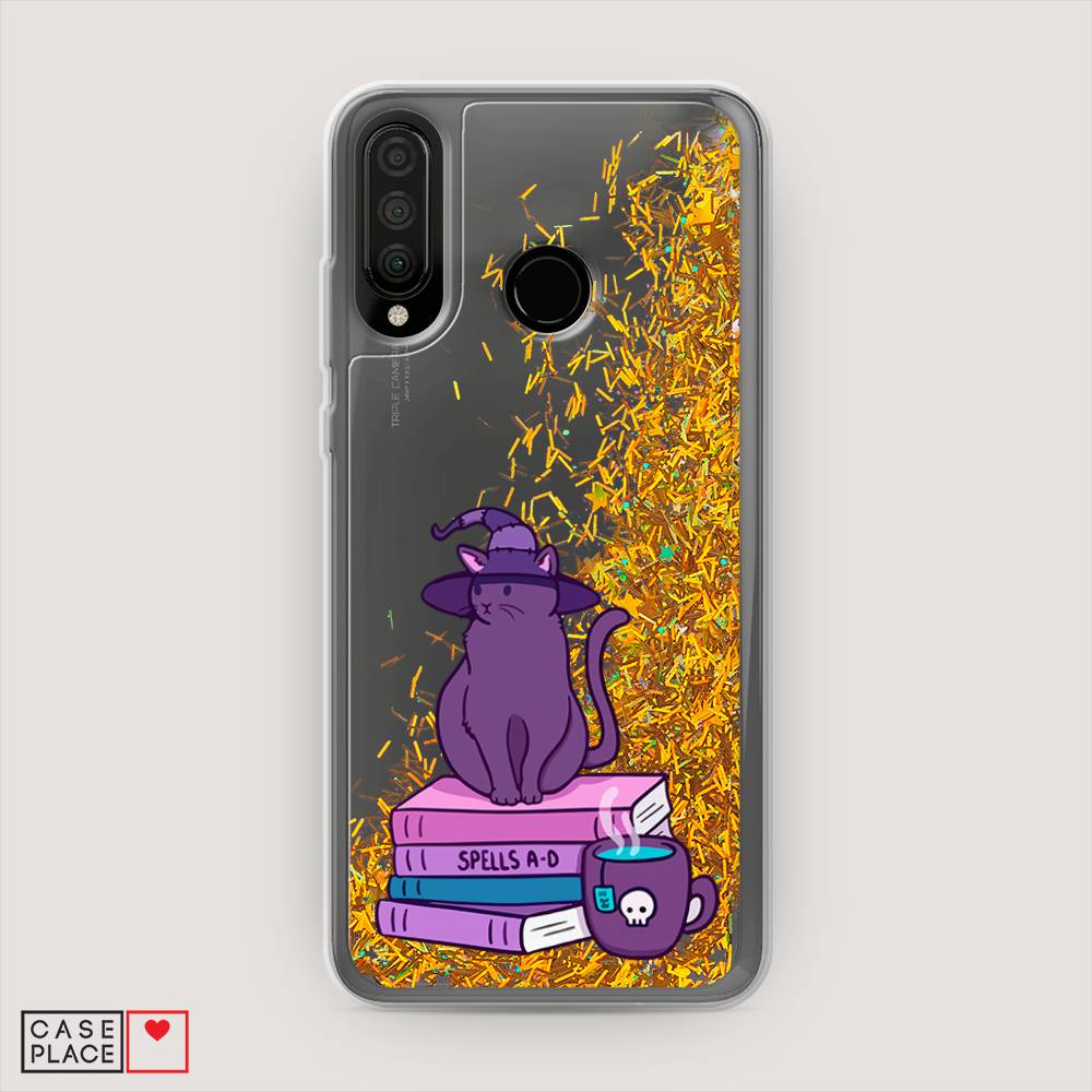 

Чехол Awog на Huawei P30 Lite "Magic Cat", Розовый, 67990-1