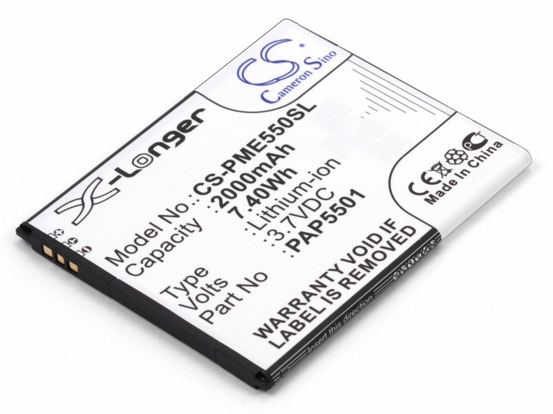 

Аккумулятор для телефона Prestigio MultiPhone 5501 (PAP5501)