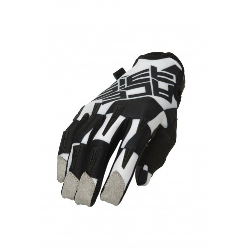 

Перчатки Acerbis MX X-H Black/White, Черный;белый, MX X-H