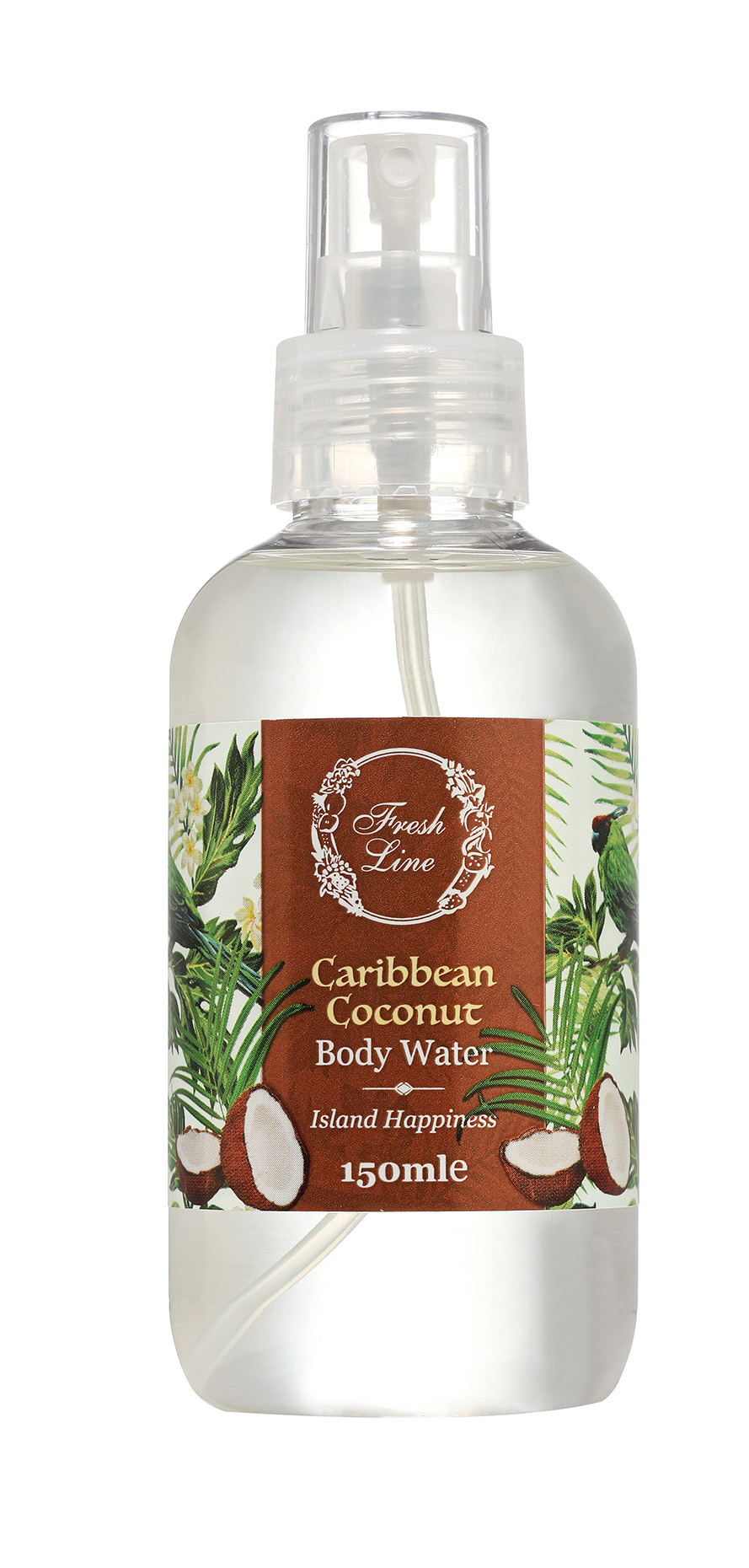 

Дымка для тела Fresh Line Caribbean Coconut Body Water
