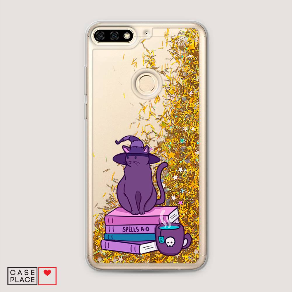

Чехол Awog на Honor 7A Pro "Magic Cat", Розовый, 65490-1