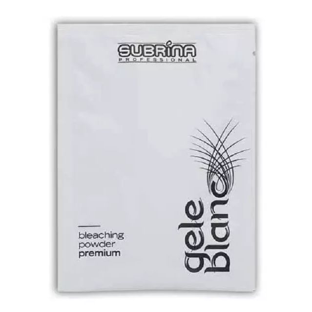 Порошок Subrina Professional Gele Blanc Premium Осветляющий, 50 г subrina professional осветляющий порошок gele blanc premium 50 г