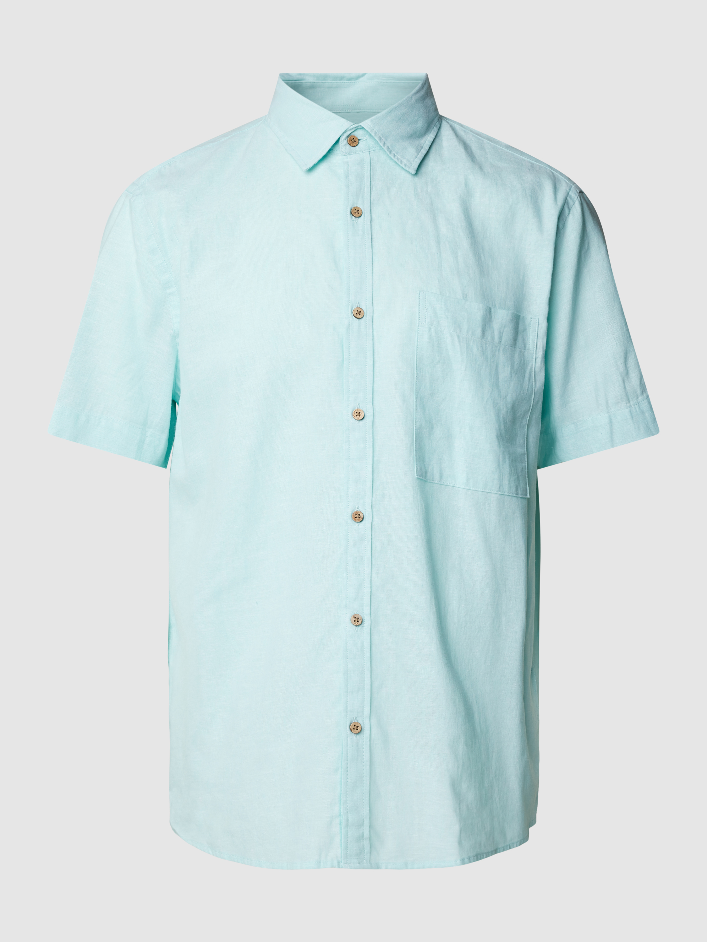 Рубашка мужская MCNEAL 1786892 синяя L (доставка из-за рубежа)