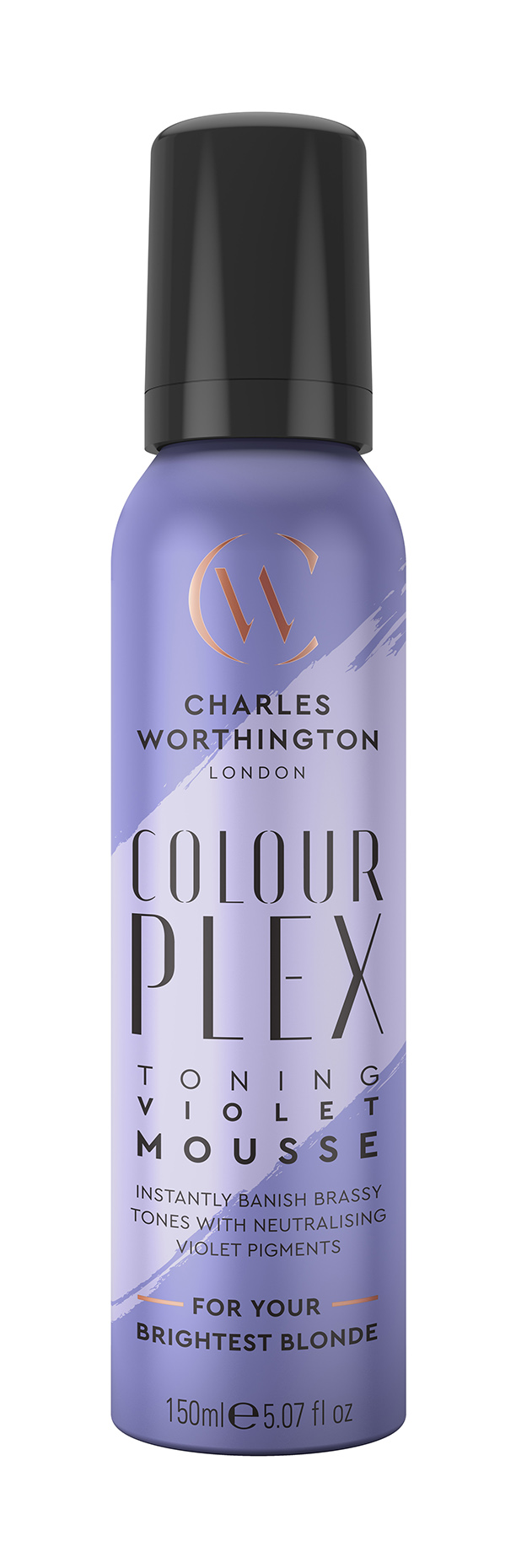 фото Мусс для волос charles worthington colourplex toning violet colour revive, 150мл