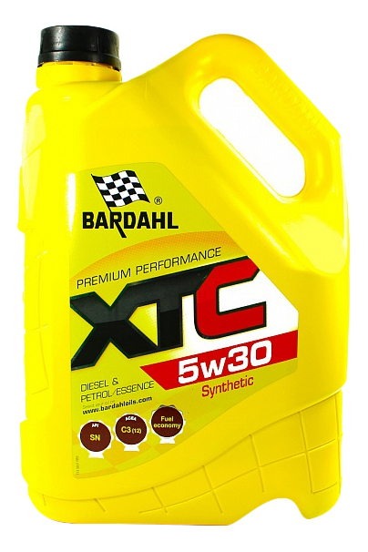 Моторное масло Bardahl XTC 5W30 5 л