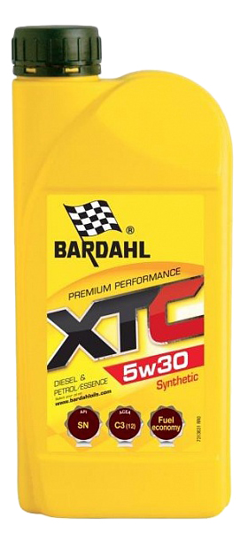 Моторное масло Bardahl XTC 5W30 1л