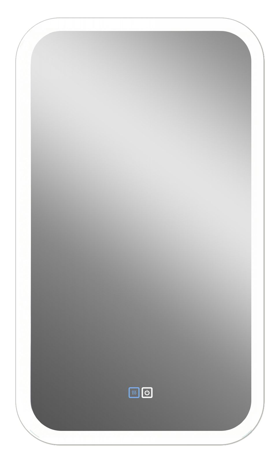 

Зеркало Misty МИРАХ МИР-02-40/70-14, 400х700 Led, холодная подсветка с подогревом, МИРАХ