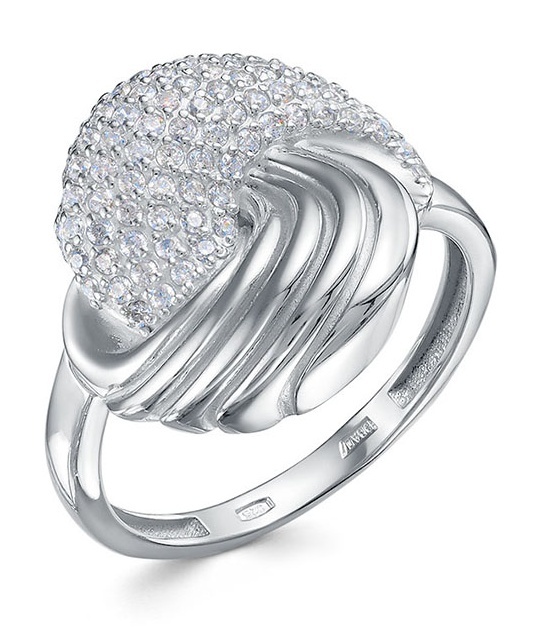

Кольцо из серебра р.  Kari Jewelry 222168, фианит, 222168