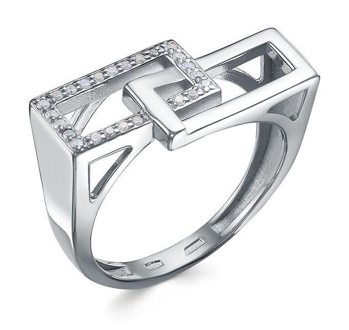 

Кольцо из серебра р.  Kari Jewelry 222166, фианит, 222166