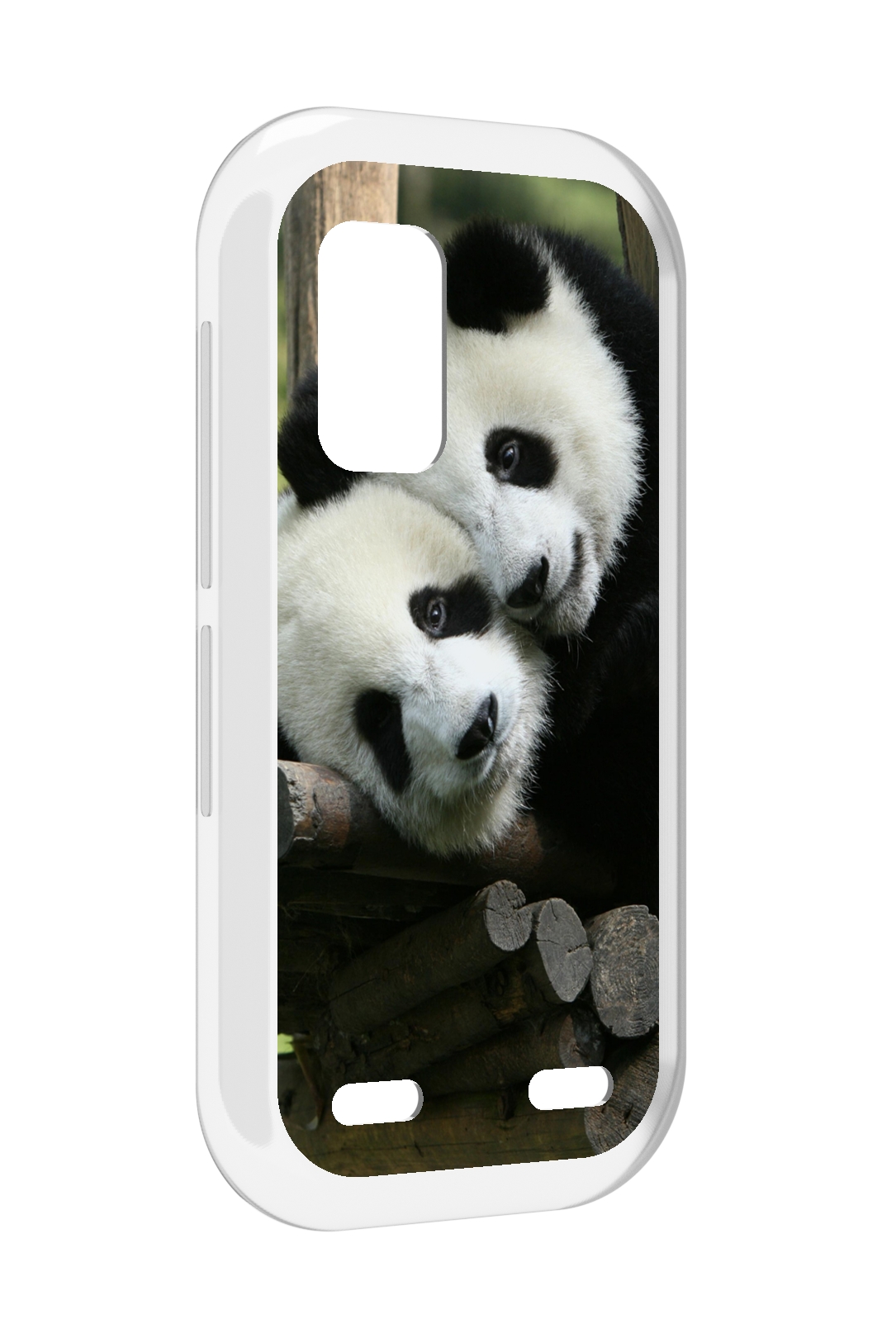 

Чехол MyPads Две-панды для UleFone Armor X10 / X10 Pro, Прозрачный, Tocco