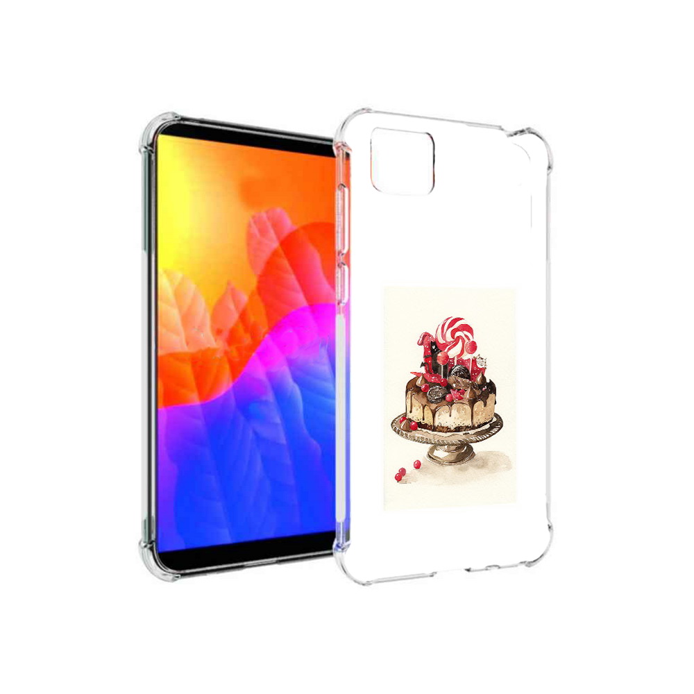 

Чехол MyPads вкусный торт для Honor 9S (DUA-LX9), Прозрачный, Tocco