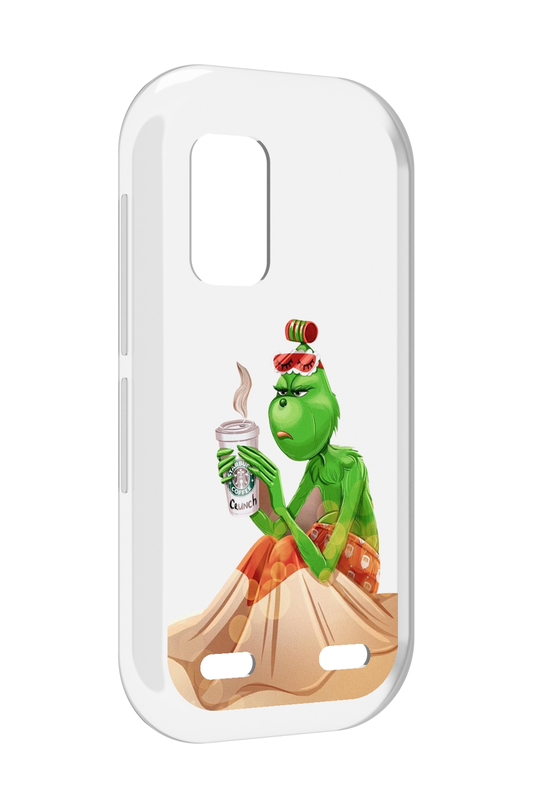 

Чехол MyPads Гринч-в-платье для UleFone Armor X10 / X10 Pro, Прозрачный, Tocco