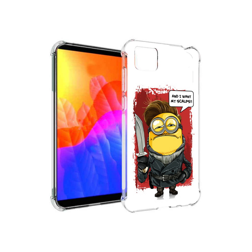 

Чехол MyPads миньон убийца для Honor 9S (DUA-LX9), Прозрачный, Tocco