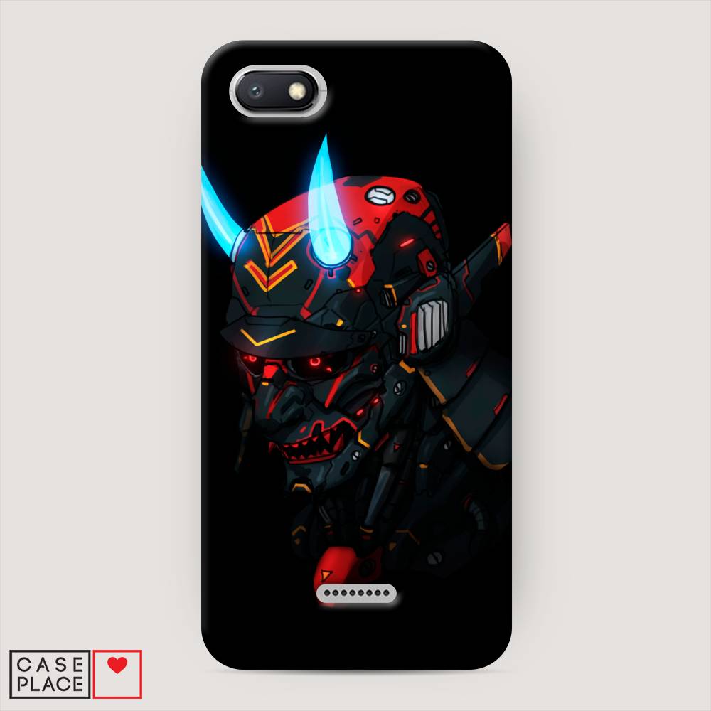 

Пластиковый чехол "Неоновый самурай" на Xiaomi Redmi 6A, 34120-5