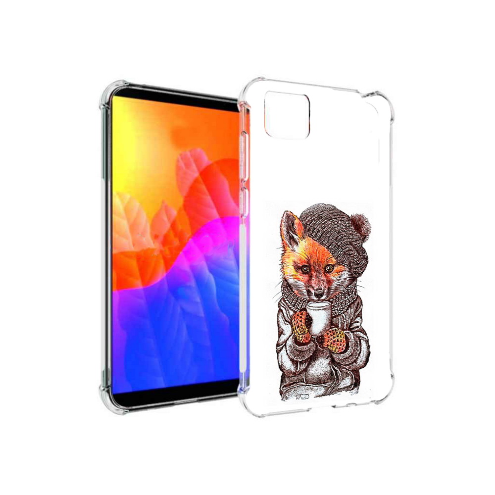 

Чехол MyPads лиса в шапке для Honor 9S (DUA-LX9), Tocco