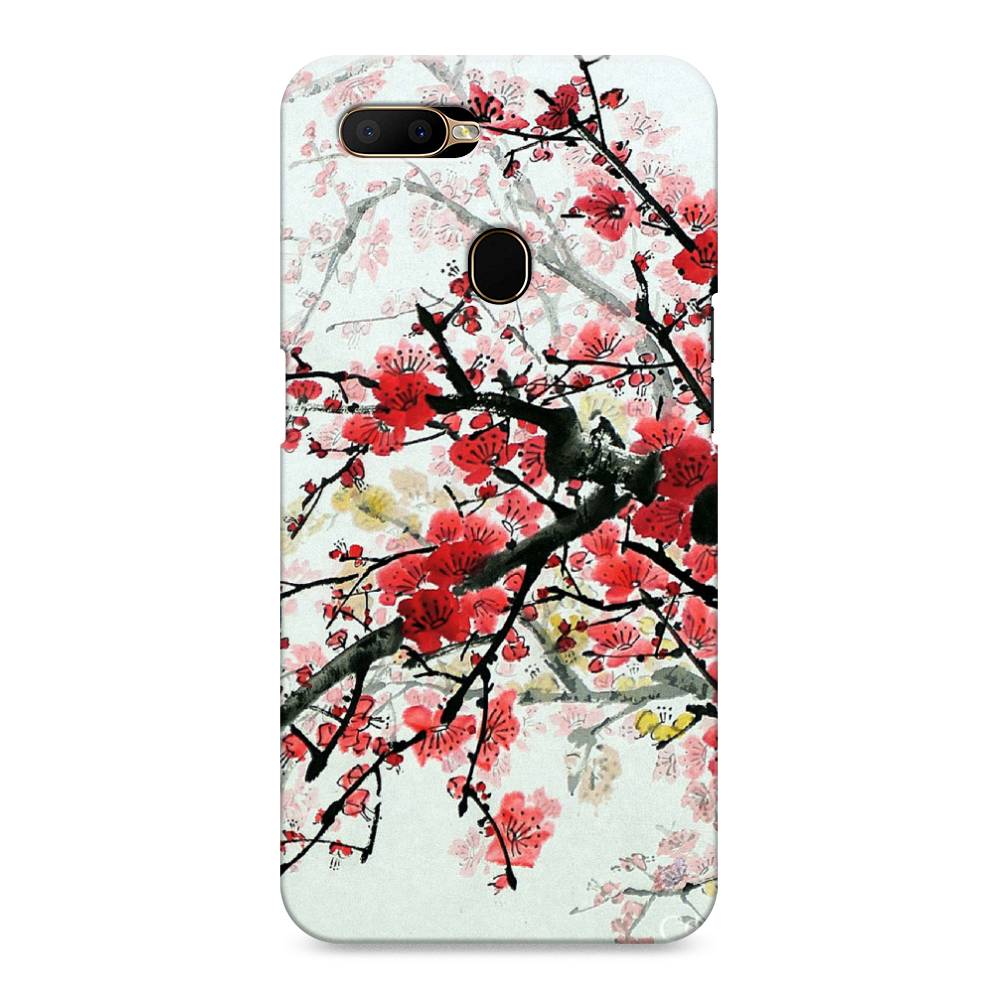 

Пластиковый чехол "Сакура" на Oppo A5s, 252320-3