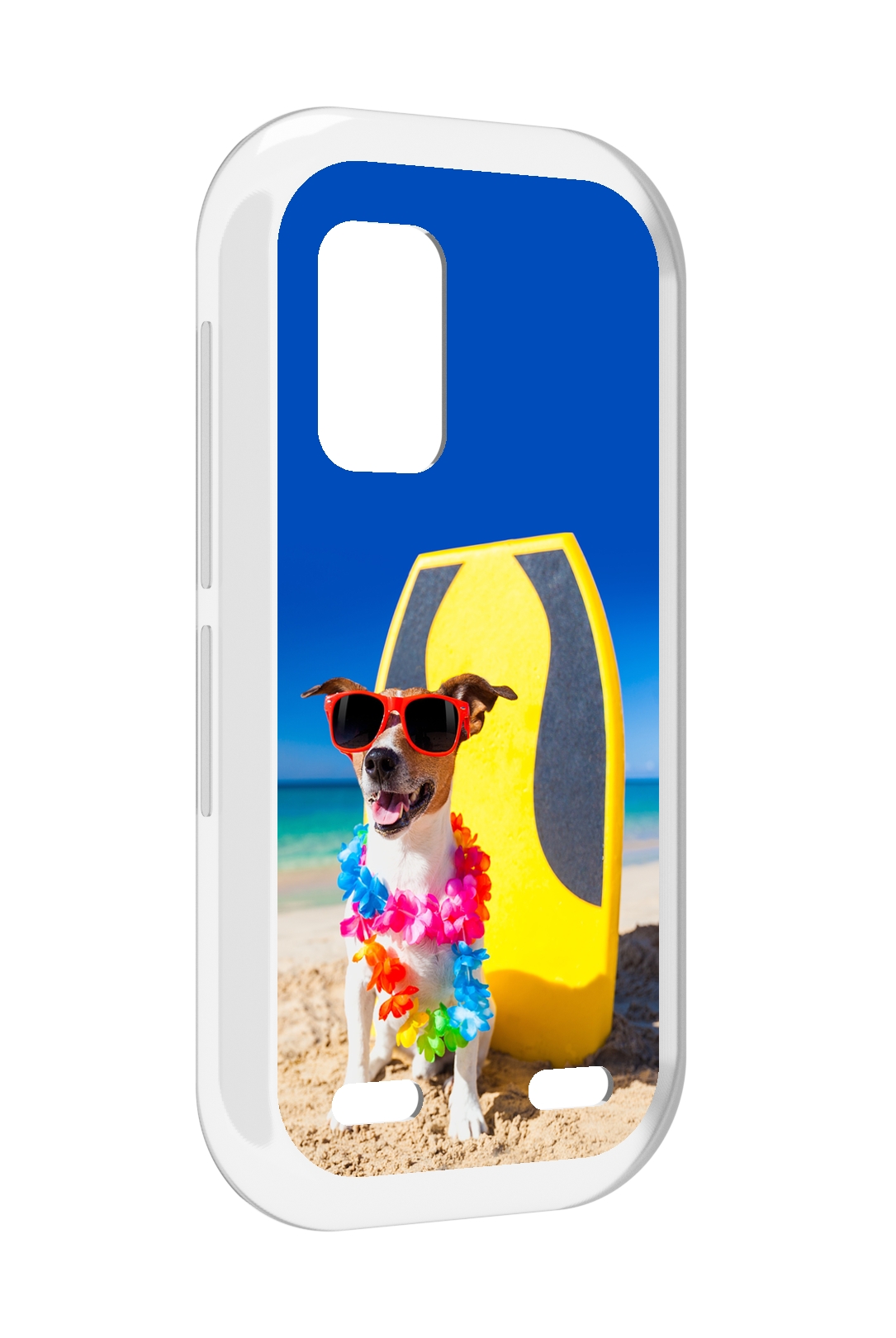 

Чехол MyPads Гавайская-собака для UleFone Armor X10 / X10 Pro, Прозрачный, Tocco
