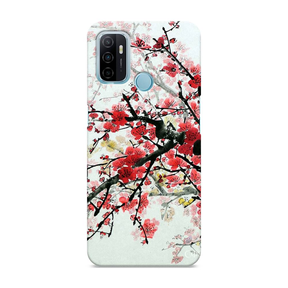 

Пластиковый чехол "Сакура" на Oppo A53, 254320-3