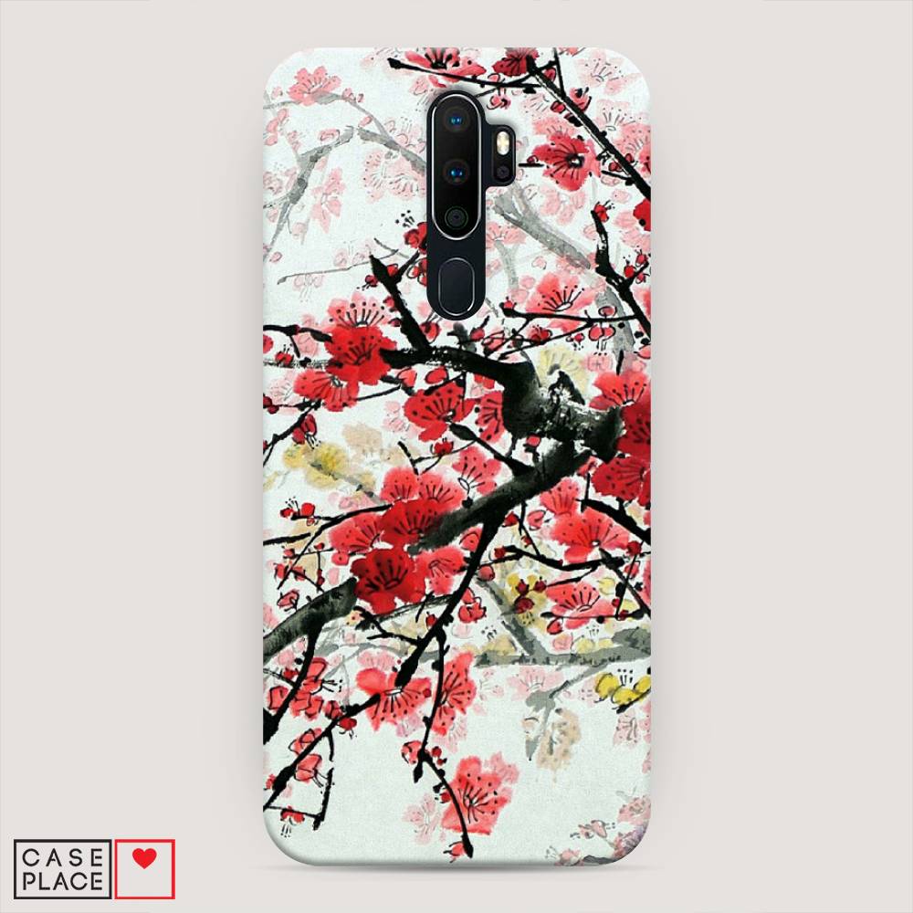 

Пластиковый чехол "Сакура" на Oppo A5 (2020), 251320-3