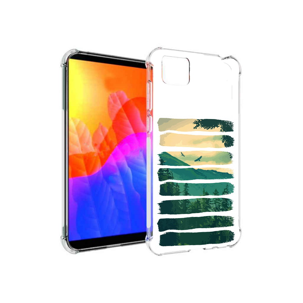 

Чехол MyPads Лесная чаща для Honor 9S (DUA-LX9), Прозрачный, Tocco