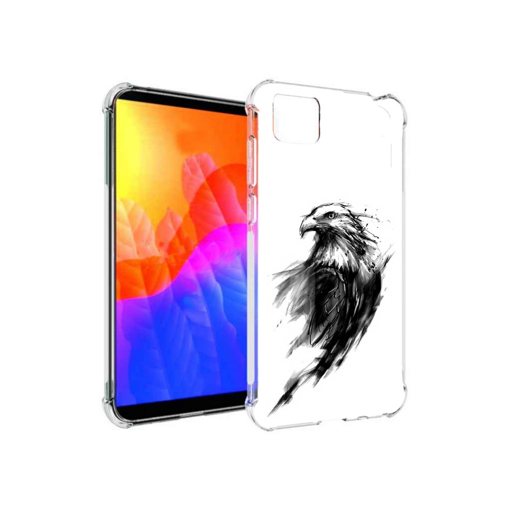 

Чехол MyPads чб птица для Honor 9S (DUA-LX9), Прозрачный, Tocco