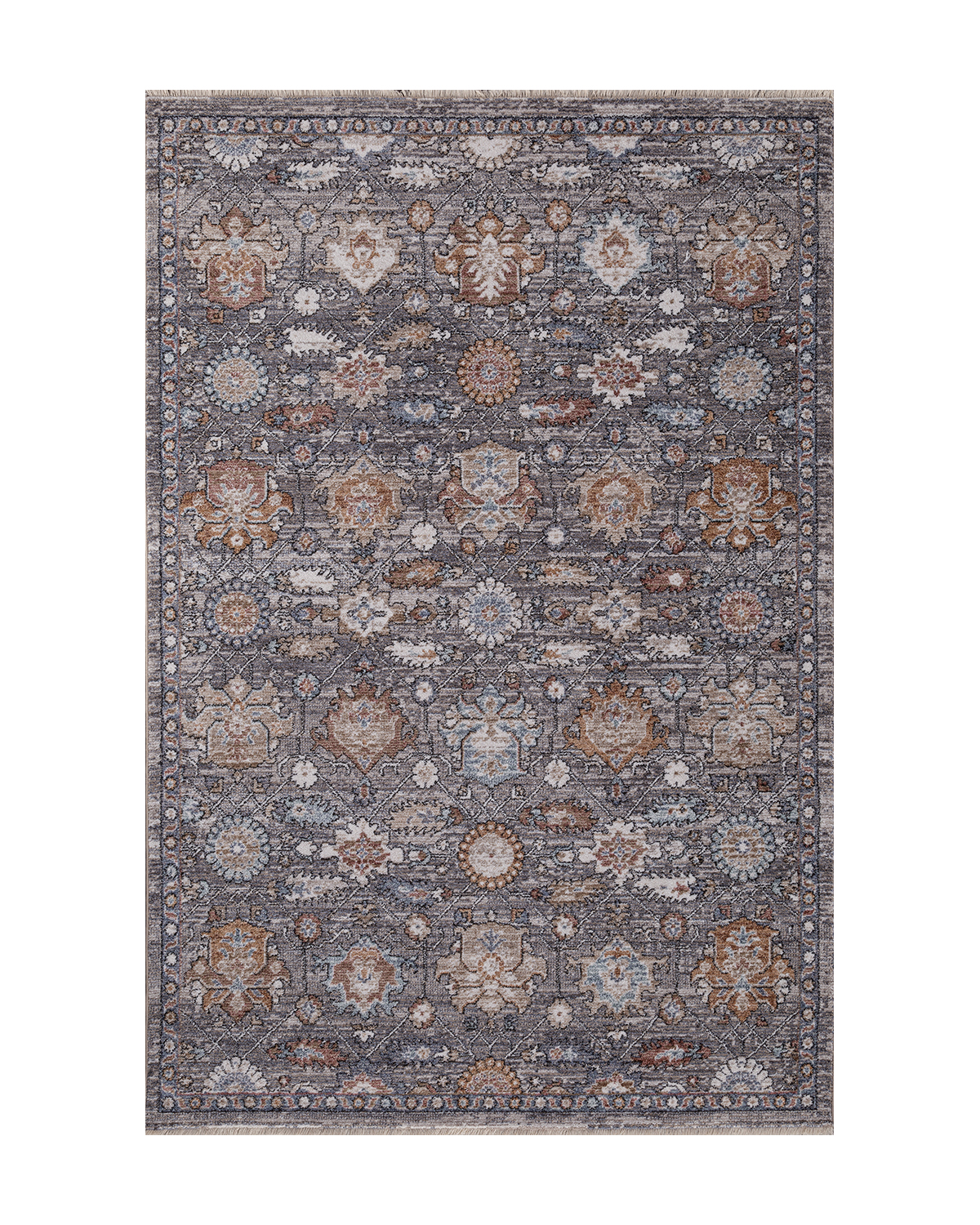 фото Ковёр merinos baltimore 120x190 прямоугольный синий/бежевый 35050