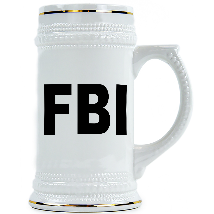 фото Пивная кружка drabs fbi