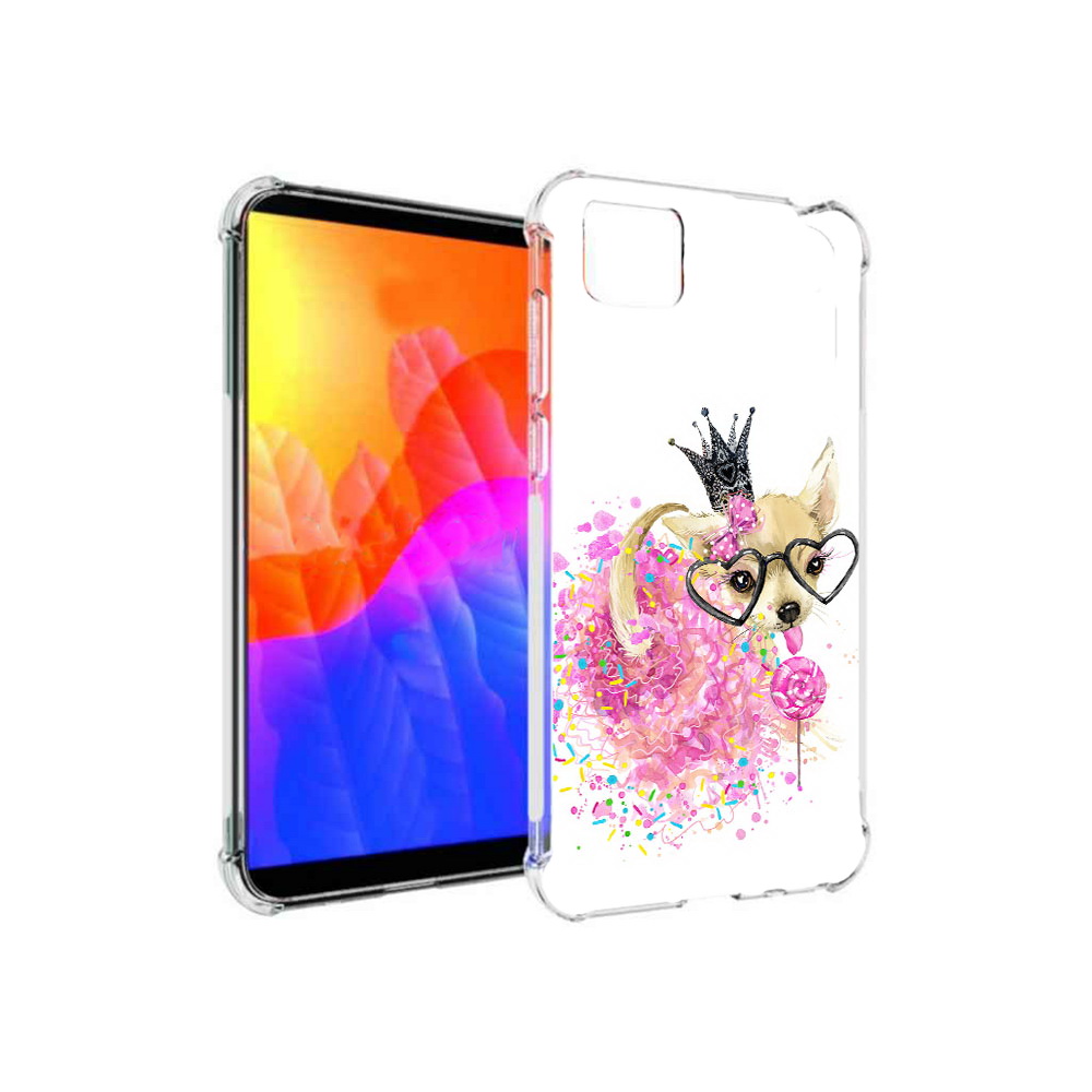 

Чехол MyPads сладкая принцесса для Honor 9S (DUA-LX9), Прозрачный, Tocco
