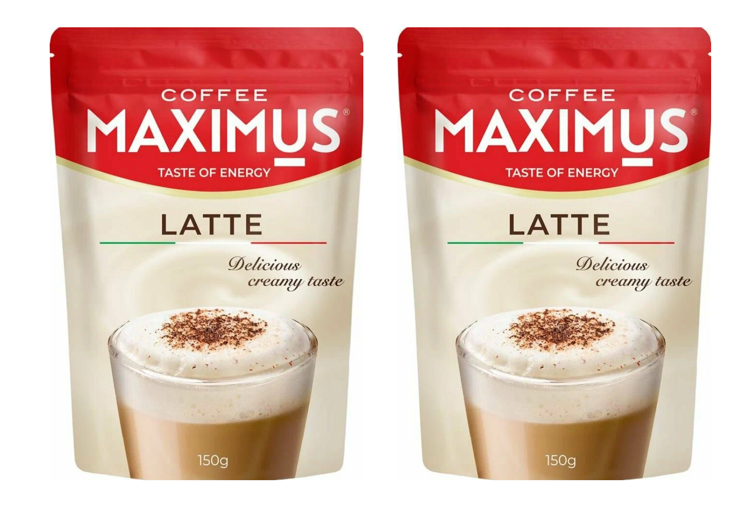 Кофе растворимый MAXIMUS Latte, 150 г х 2 шт