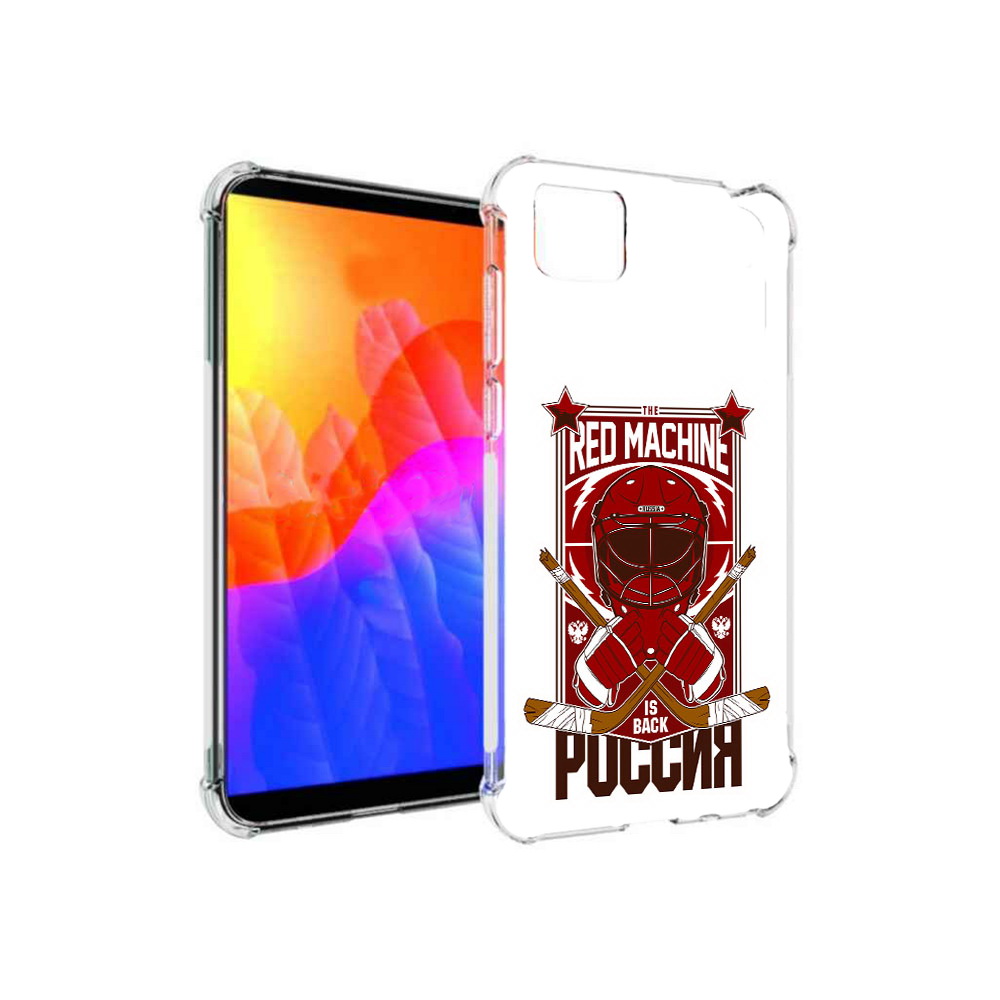 

Чехол MyPads хоккей россия для Honor 9S (DUA-LX9), Прозрачный, Tocco