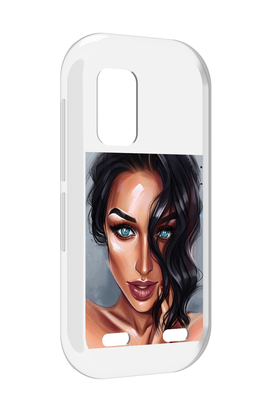 

Чехол MyPads Брюнетка для UleFone Armor X10 / X10 Pro, Прозрачный, Tocco