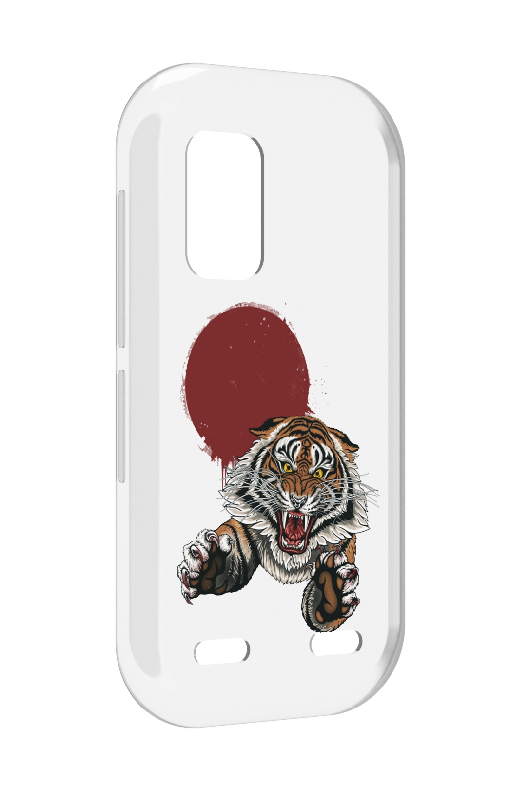 

Чехол MyPads Бросок тигра для UleFone Armor X10 / X10 Pro, Прозрачный, Tocco