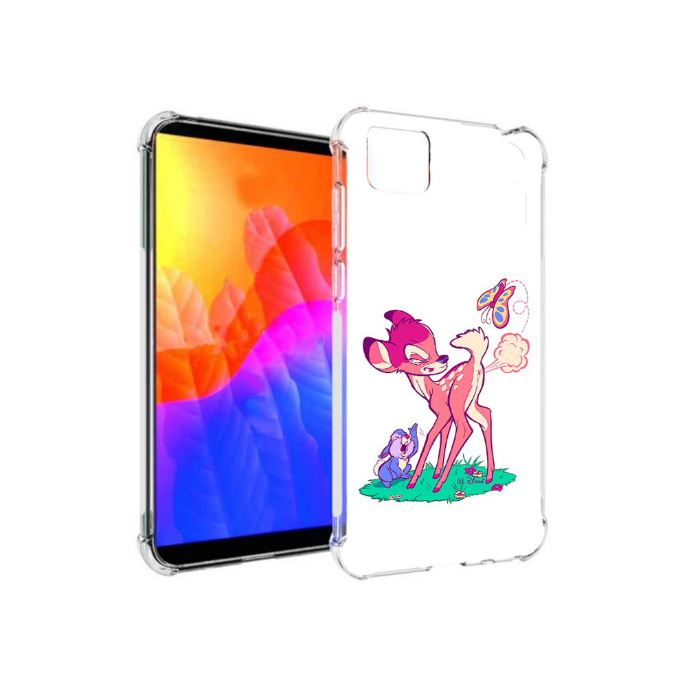 

Чехол MyPads смешной олененок для Honor 9S (DUA-LX9), Прозрачный, Tocco