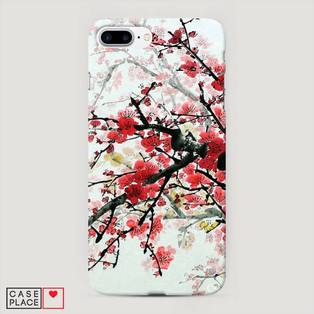 

Пластиковый чехол "Сакура" на Apple iPhone 7 Plus, 10720-3
