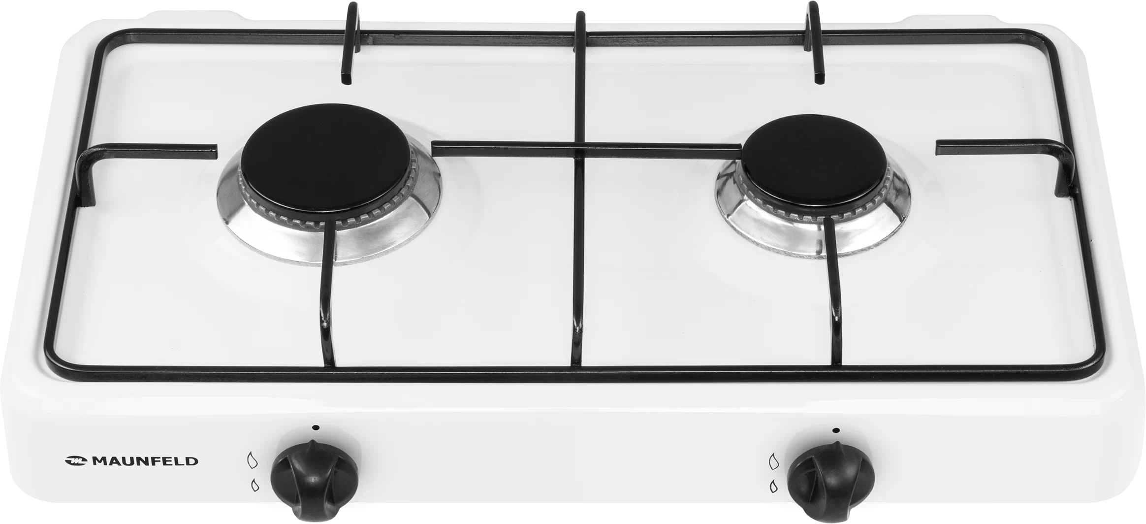 Настольная газовая плитка MAUNFELD EGHE.F62.3EW White
