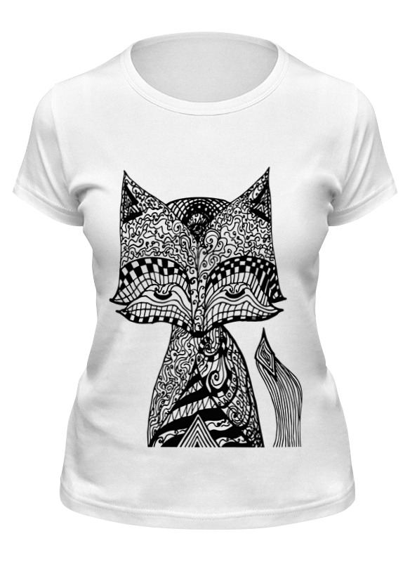 

Футболка женская Printio Animals белая 2XL, Белый, Animals