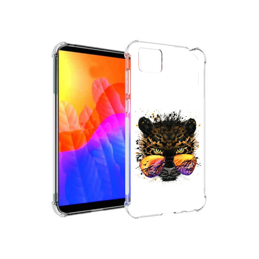 

Чехол MyPads тропический леопард для Honor 9S (DUA-LX9), Прозрачный, Tocco