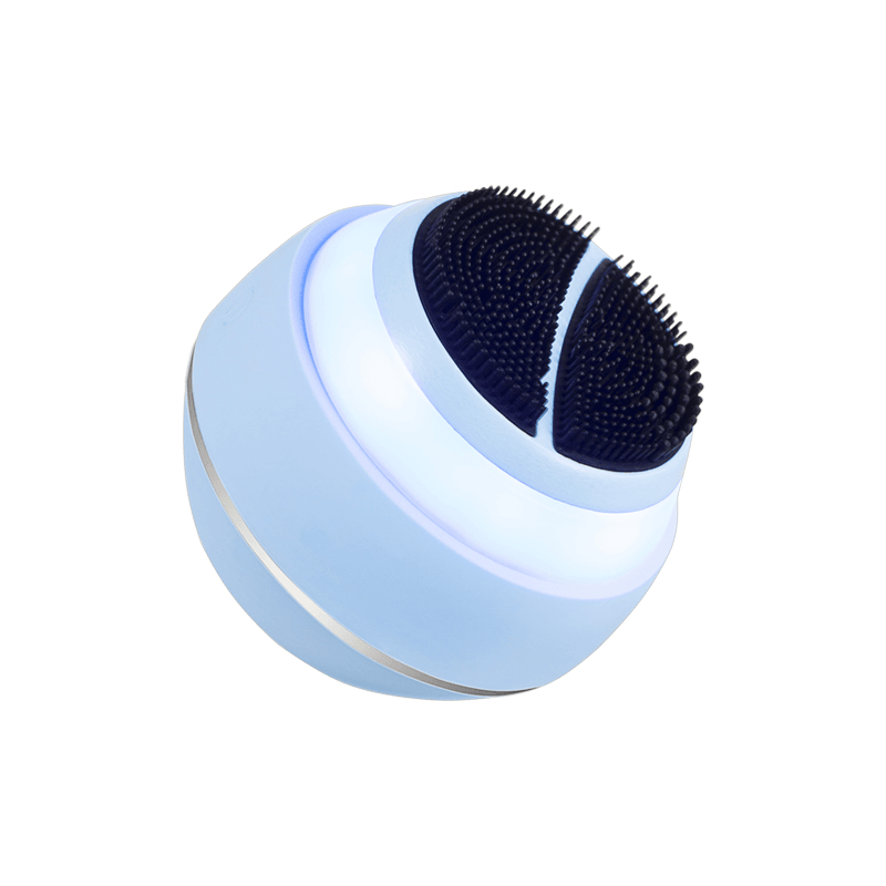 Массажер для ультразвуковой чистки лица Fittop L-Sonic II голубой
