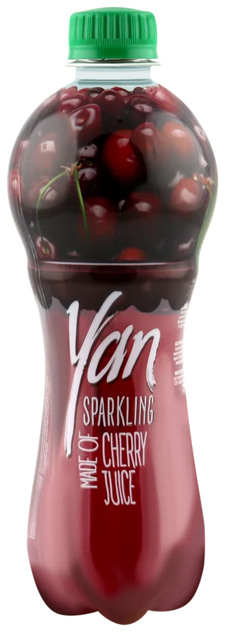 Напиток Yan газированный, сокосодержащий, вишнёвый, 930 мл