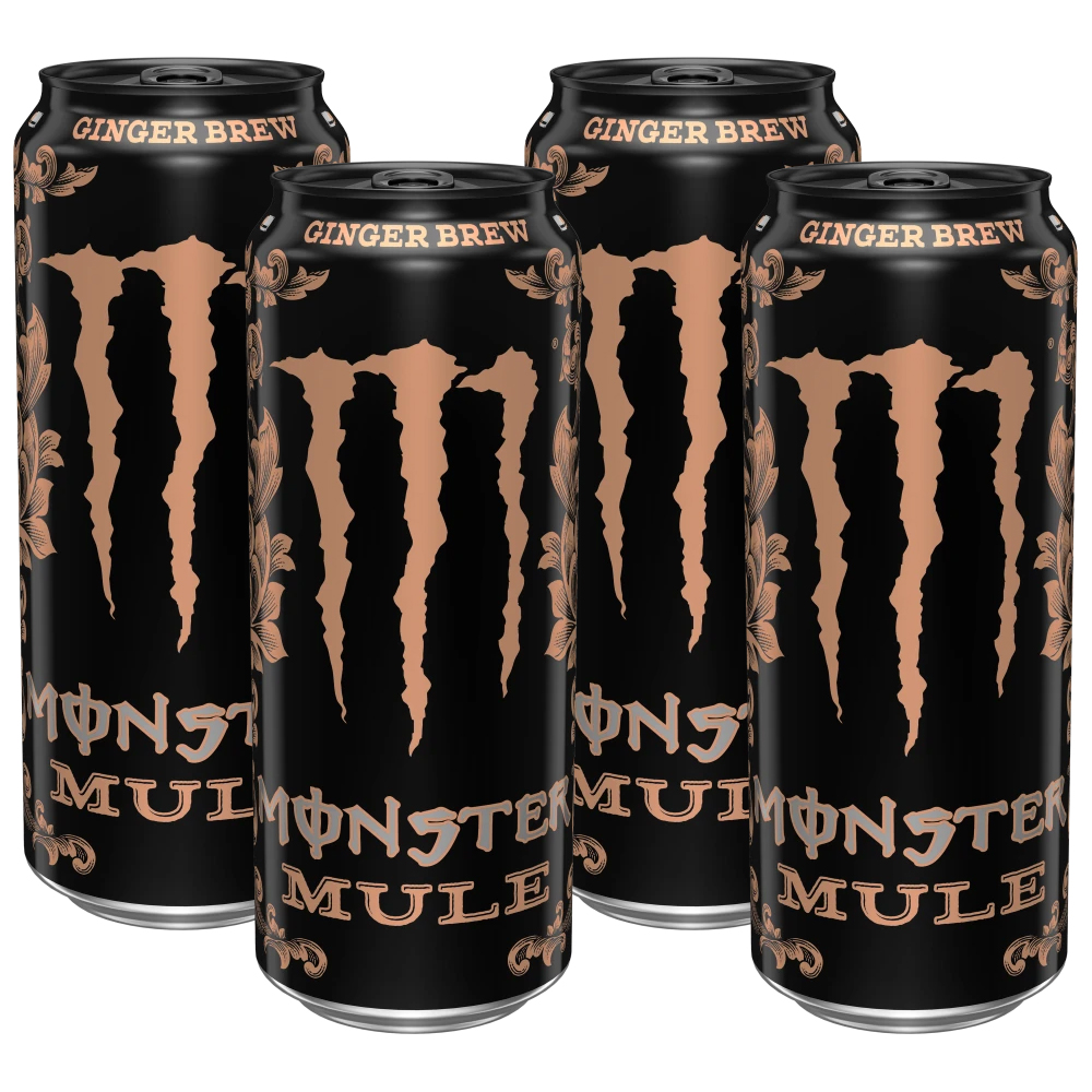 Monster mule вкус. Monster Energy Mule Ginger Brew. Энергетический напиток Монстер Mule Ginger Brew. Black Monster Energy Mule Ginger Brew.