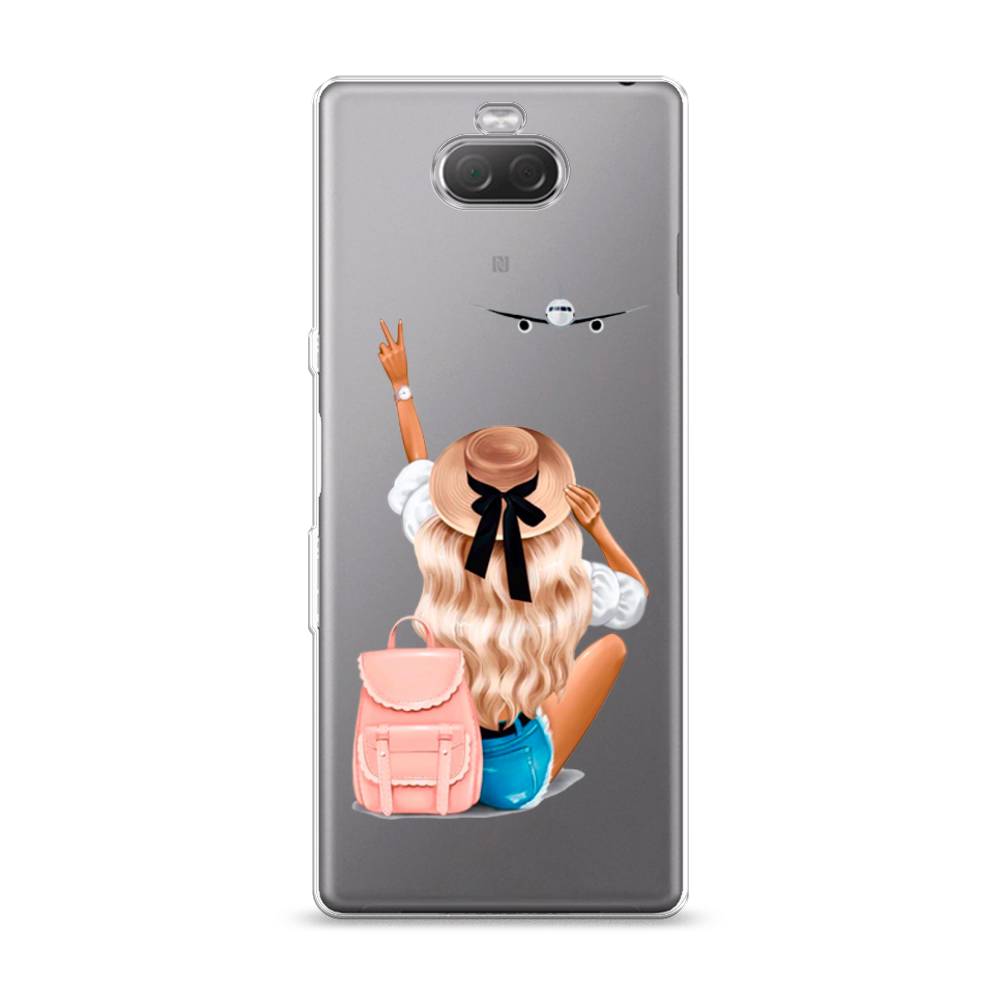 

Чехол Awog на Sony Xperia XA3 "Автостопом самолетом", Разноцветный, 53750-7