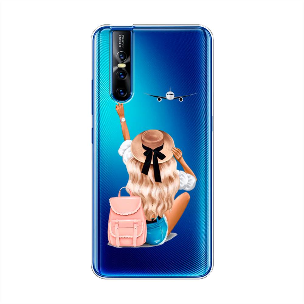 

Чехол Awog на Vivo V15 Pro "Автостопом самолетом", Разноцветный, 261150-7