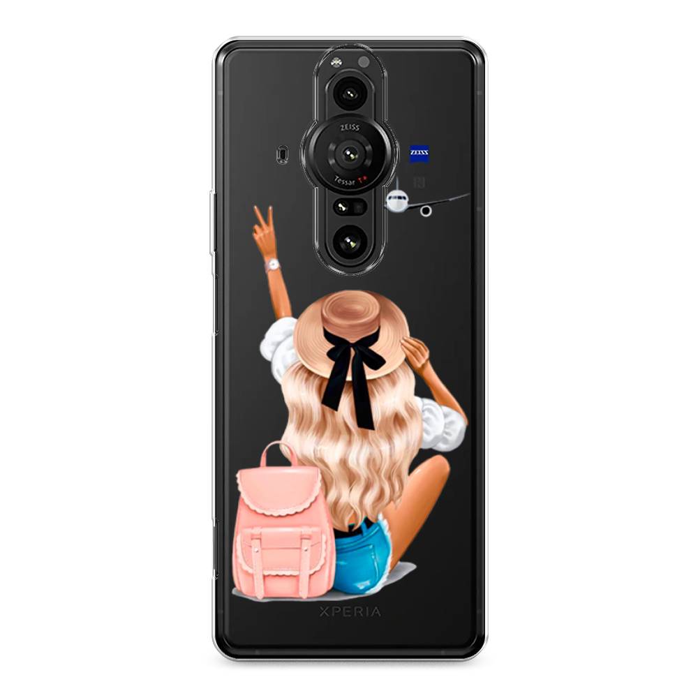 

Чехол Awog на Sony Xperia Pro-I "Автостопом самолетом", Разноцветный, 55050-7