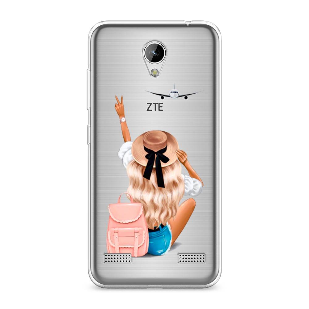 

Чехол Awog на ZTE Blade A520 / ЗТЕ Блэйд A520 "Автостопом самолетом", 132050-7
