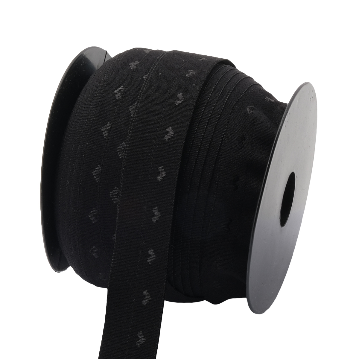 

Резинка тканая окантовочная Айрис ML124020/99, 20мм*50м, черная, Черный